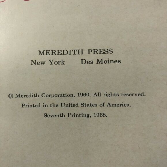 Better Homes & Gardens Dessert Cookbook Meredith Press 1968 Vintage Great Photos - Picture 5 of 8